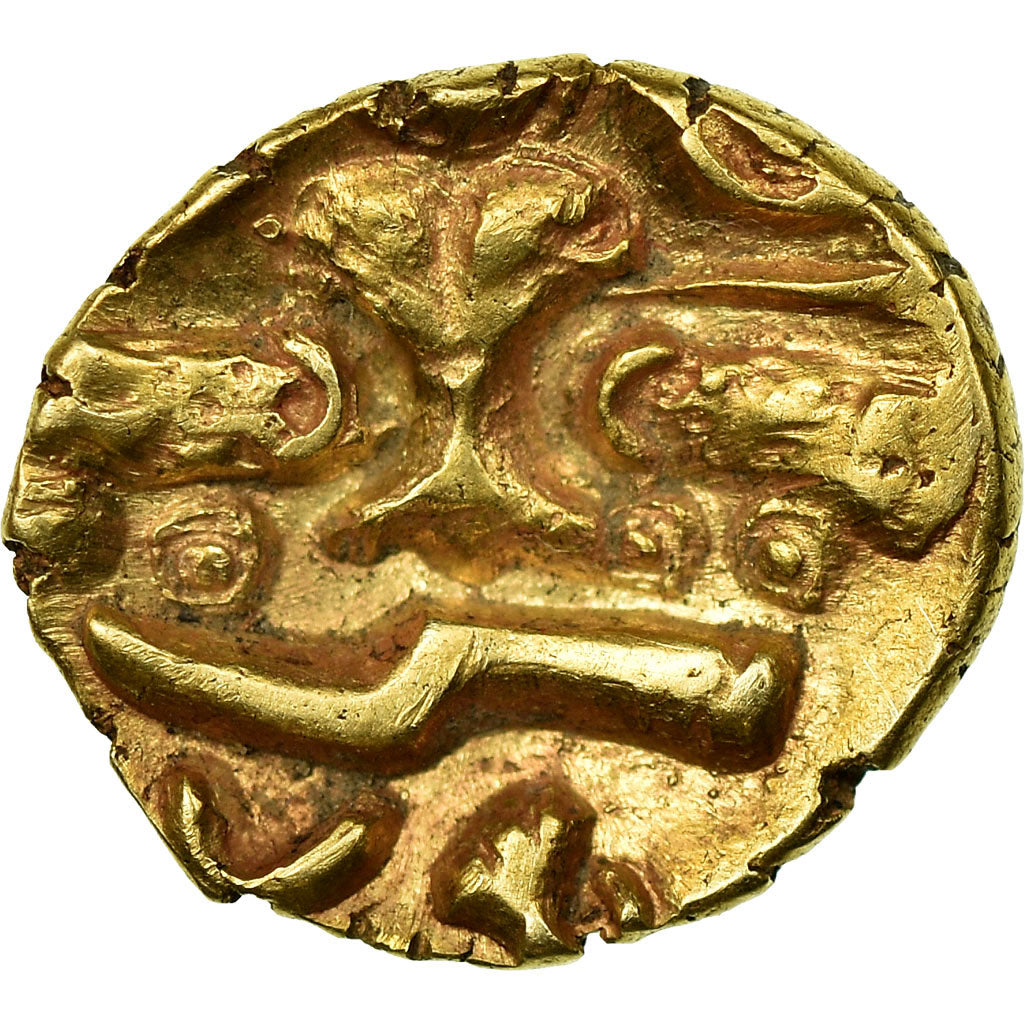 Coin, Morini, 1/4 Stater, AU(50-53), Gold, Delestrée:253
