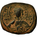 Moneta, Romanus III Argyrus, Follis, 1028-1034, Constantinople, MB+, Bronzo