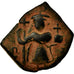 Coin, Arab-Byzantine, Fals, 670-690, Damascus, VF(30-35), Bronze