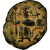 Munten, Arab-Byzantine, Fals, 670-690, Damascus, ZF, Bronze
