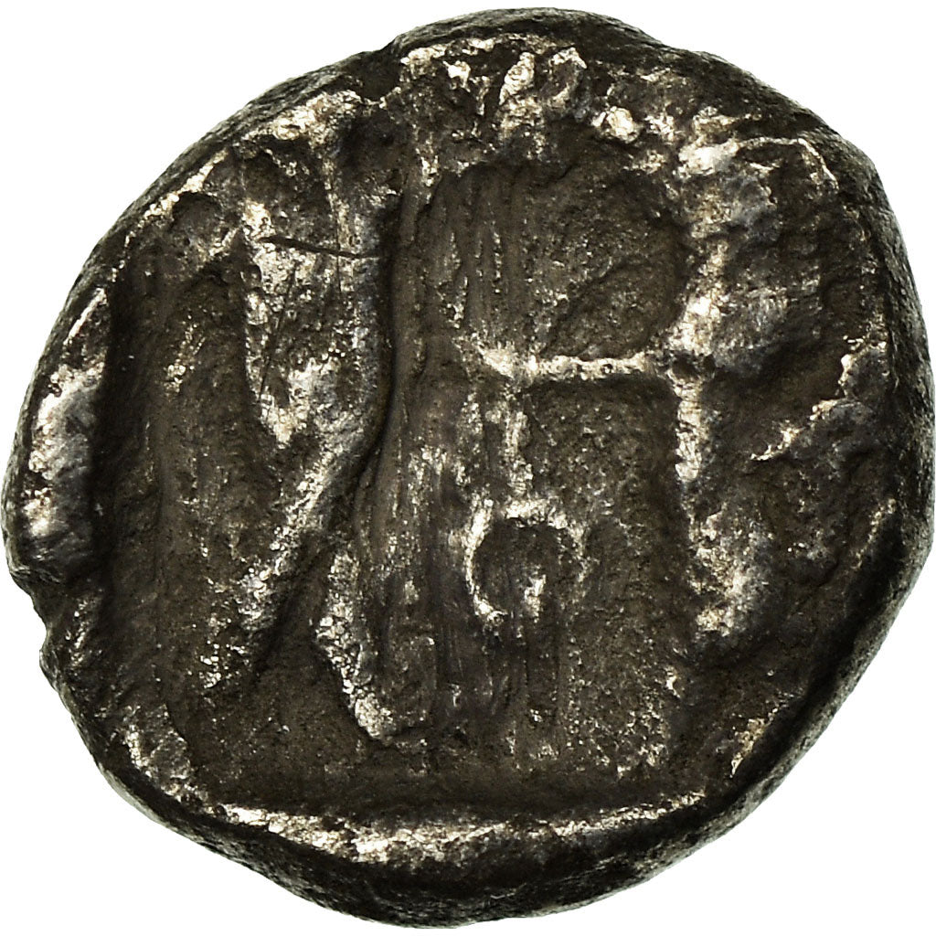 Coin, Phoenicia, Sidon, Baalshallim II, 1/16 Shekel, 401-366 BC, VF(20-25)