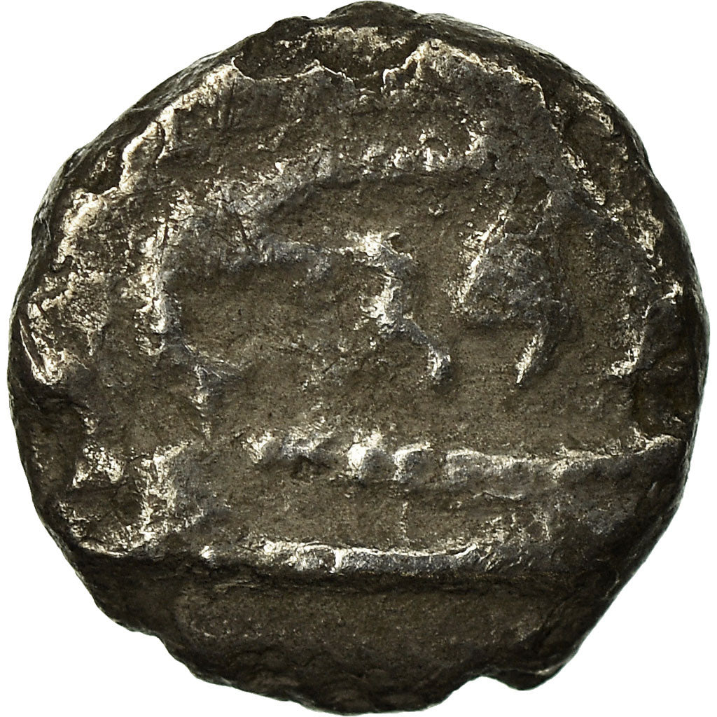Münze, Phoenicia, Sidon, Baalshallim II, 1/16 Shekel, 401-366 BC, S+, Silber