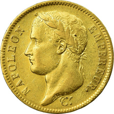 Moneta, Francja, Napoléon I, 40 Francs, 1812, Paris, EF(40-45), Złoto