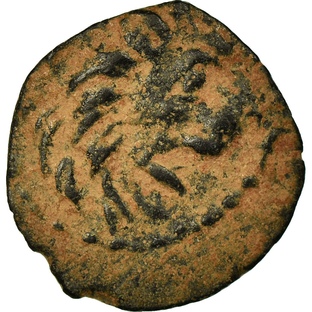 Munten, Seleucidische Rijk, Antiochos VII, Bronze Æ, 138-129 BC, Antioch, ZF