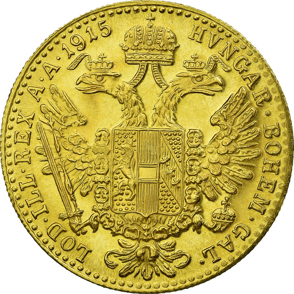 Münze, Österreich, Franz Joseph I, Ducat, 1915, Official restrike, UNZ, Gold