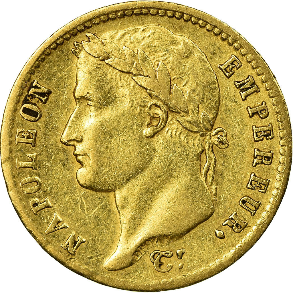 Munten, Frankrijk, Napoléon I, 20 Francs, 1811, Lille, ZF, Goud, KM:695.10