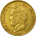 Moneda, Francia, Louis-Philippe, 40 Francs, 1832, Paris, MBC, Oro, KM:747.1