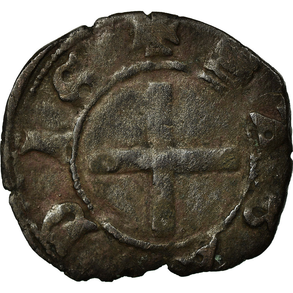 Monnaie, France, Savoie, Amédée VIII, Viennese, 1416-1434, Très rare, TB