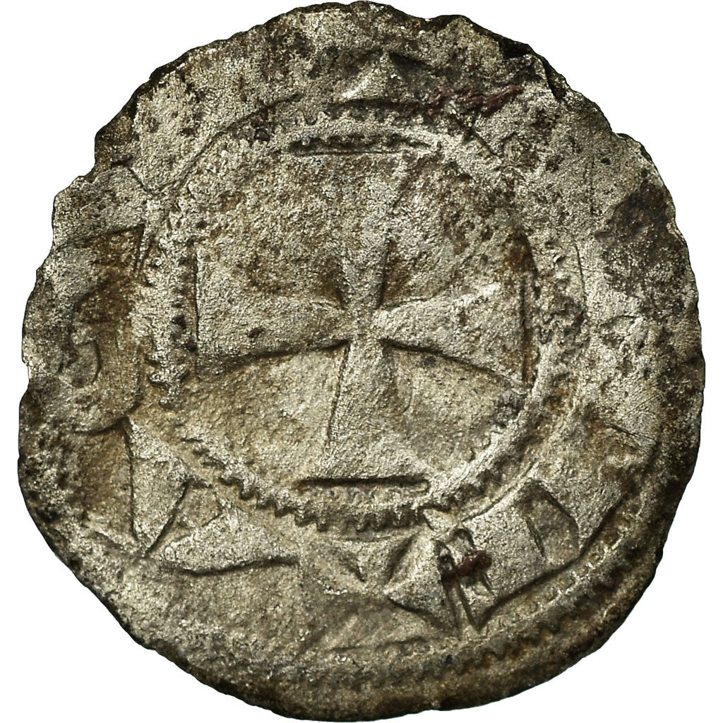 Coin, France, Poitou, Richard Cœur de Lion, Obol, VF(20-25), Silver