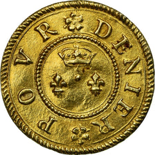 Francia, Denarius, Wedding, Treizain ou denier pour épouser, EBC, Oro vermeil