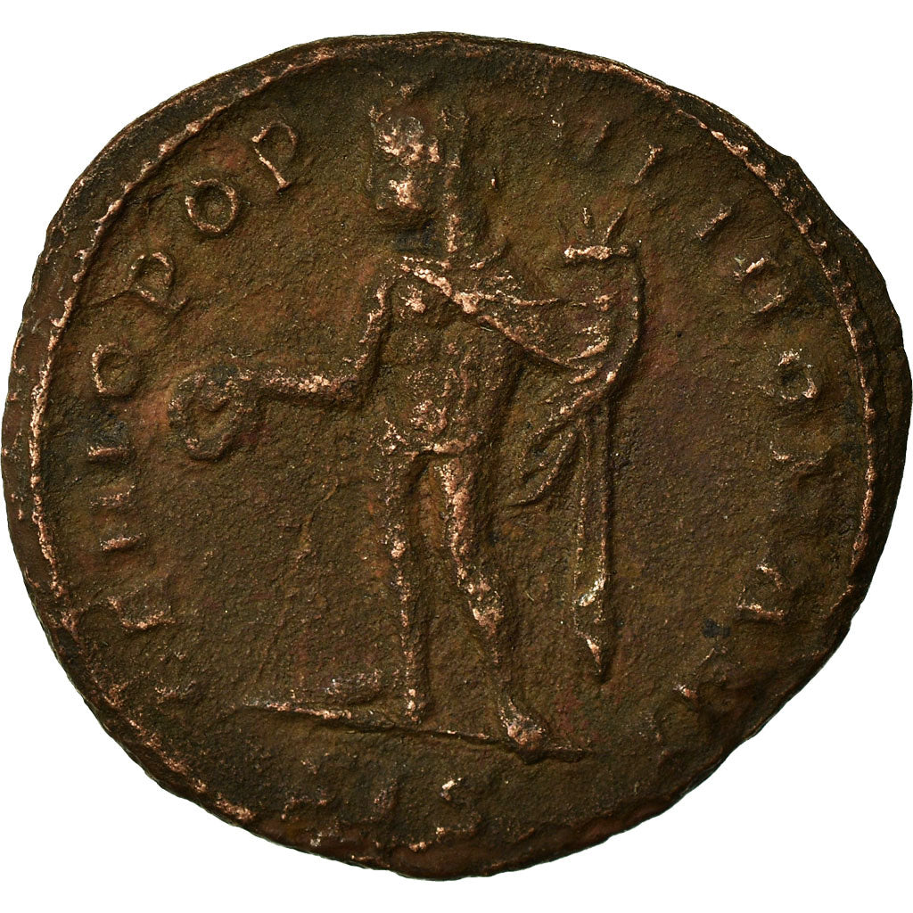Moneta, Severus II, 1/4 Follis, 305-306, Siscia, MB+, Bronzo, RIC:170a