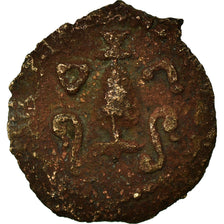 Coin, Judaea, Valerius Gratus, Prutah, 17 AD, Jerusalem, F(12-15), Copper