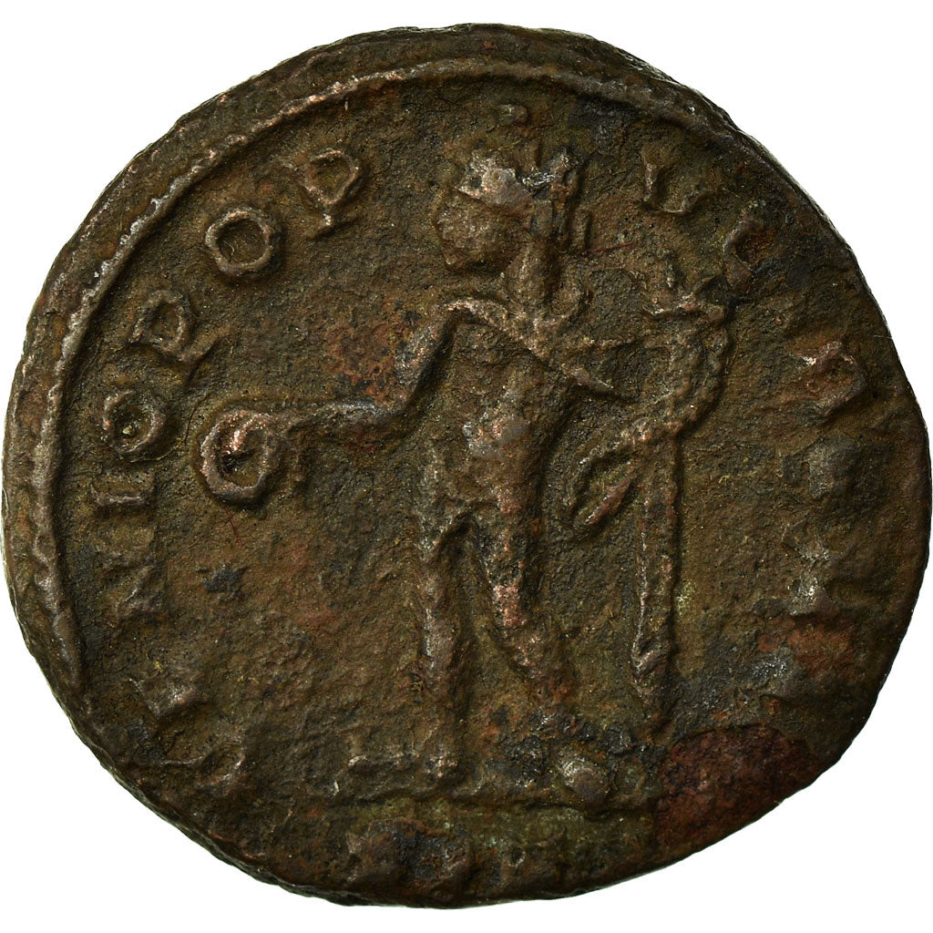 Münze, Severus II, 1/4 Follis, 305-306, Siscia, S+, Bronze, RIC:170a
