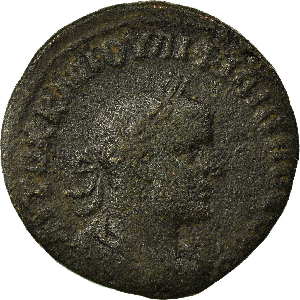Moeda, Selêucia Piéria, Philip II, Bronze Æ, 247-249, Antioch, VF(30-35)