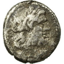 Coin, Anonymous, Victoriatus, 211-208 BC, Sicily, F(12-15), Silver