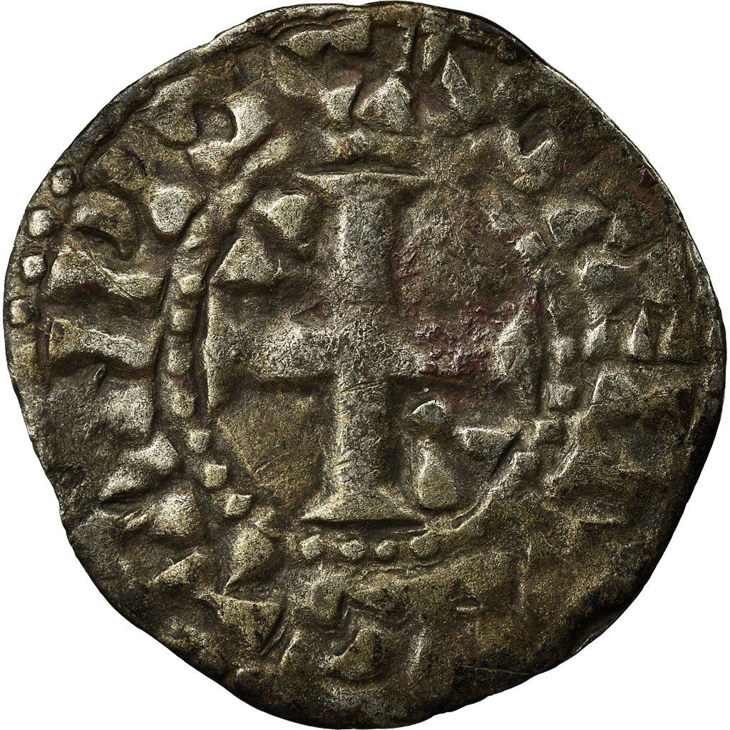Coin, France, Louis VI, Denarius, Étampes, EF(40-45), Silver, Duplessy:102