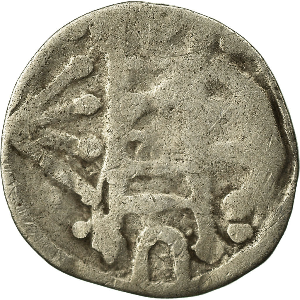 Monnaie, Belgique, BRABANT, Henri II-III, Denier, 1235-61, Bruxelles, TB, Argent