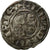 Moneda, Francia, Bourgogne, Hugues IV, Denarius, Dijon, BC+, Plata, Boudeau:1212