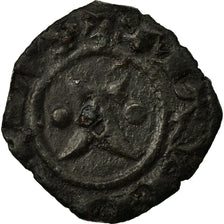 Coin, Italy, SICILY, Manfred, Denarius, 1258-1266, Brindisi, EF(40-45), Copper