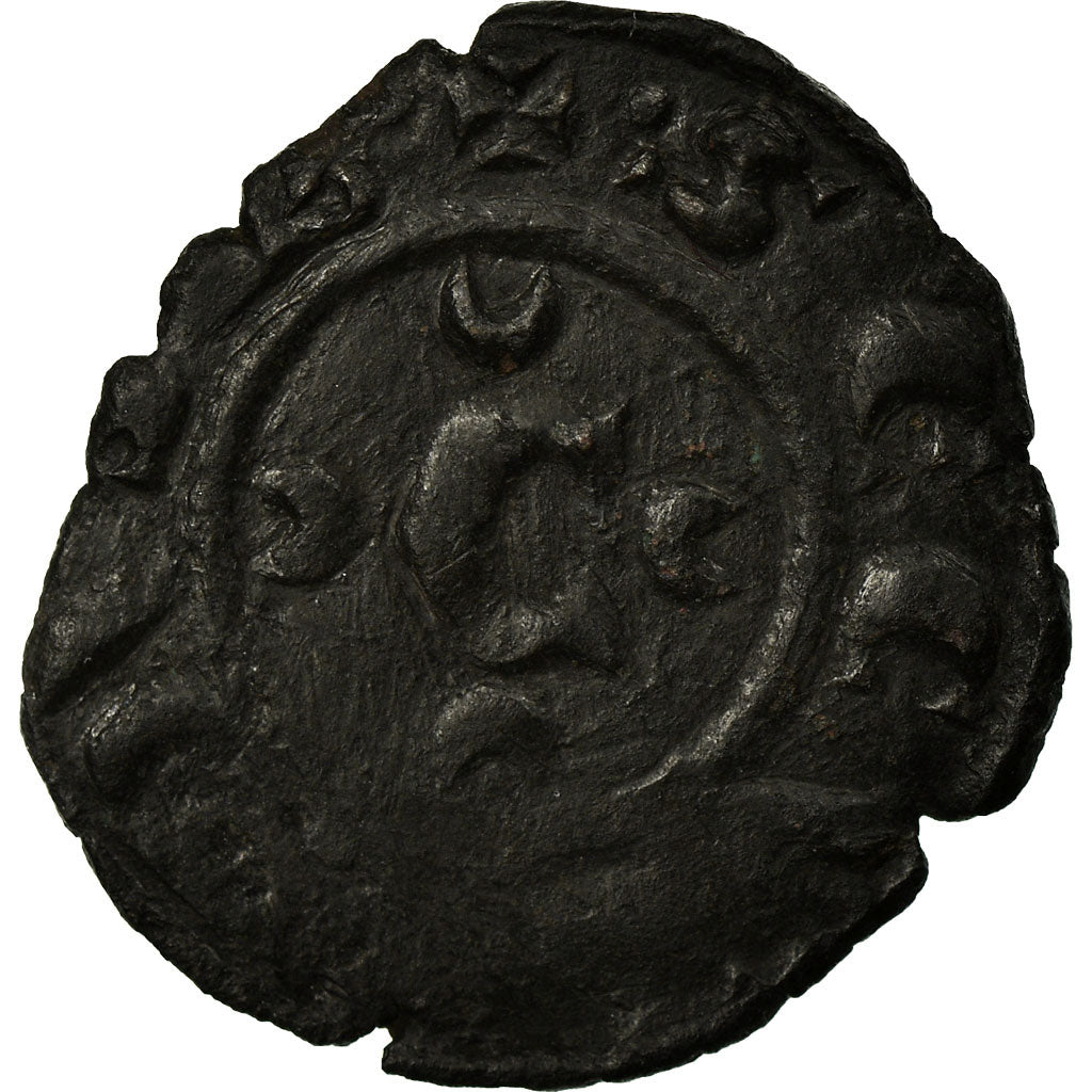 Coin, Italy, SICILY, Corrado II, Denarius, 1254-1258, Brindisi, EF(40-45)
