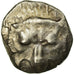 Moneta, Lycia, Mithrapata, 1/6 Stater or Diobol, Uncertain Mint, BB+, Argento