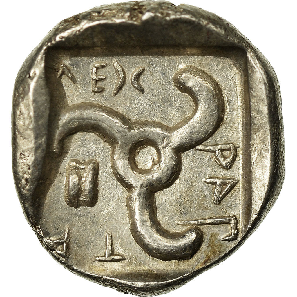 Moneta, Lycia, Mithrapata, 1/6 Stater or Diobol, Uncertain Mint, BB+, Argento
