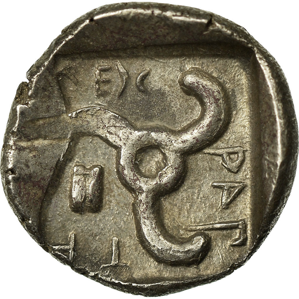 Coin, Lycia, Mithrapata, 1/6 Stater or Diobol, Uncertain Mint, AU(50-53)