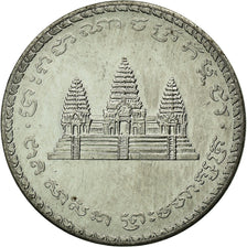 Coin, Cambodia, 100 Riels, 1994, MS(63), Steel, KM:93