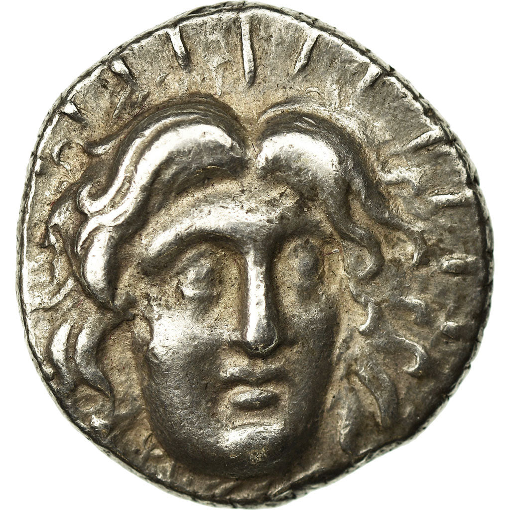 Moneda, Islands off Caria, Rhodes, Tetradrachm, 229-205 BC, MBC+, Plata
