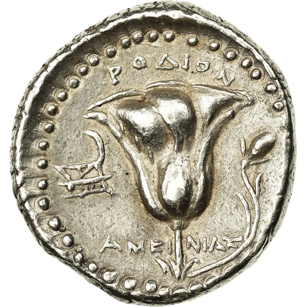 Moneda, Islands off Caria, Rhodes, Tetradrachm, 229-205 BC, MBC+, Plata