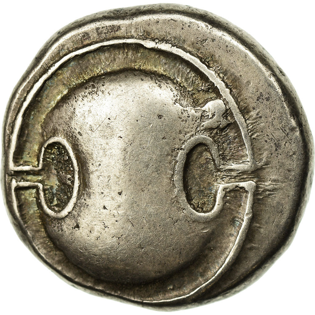 Moneta, Boecja, Thebes, Stater, 363-338 BC, AU(50-53), Srebro, HGC:4-1334