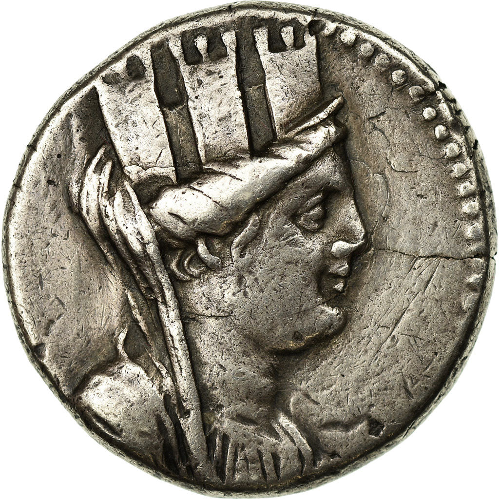 Moneta, Phoenicia, Arados, Tetradrachm, 64/3 BC, BB, Argento, HGC:10-72