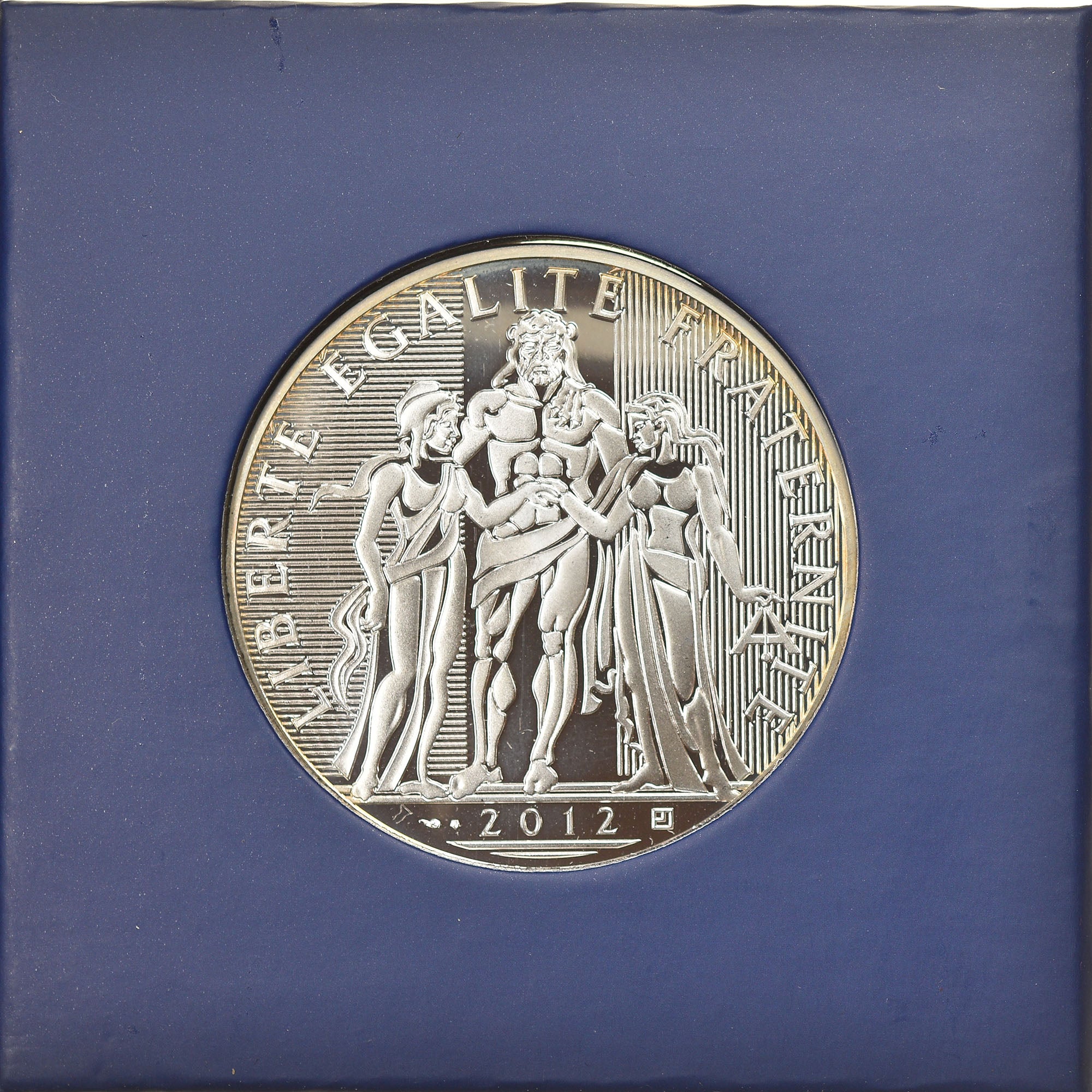 Francia, 100 Euro, 2012, Paris, Hercule, FDC, Plata, Gadoury:EU591, KM:1724