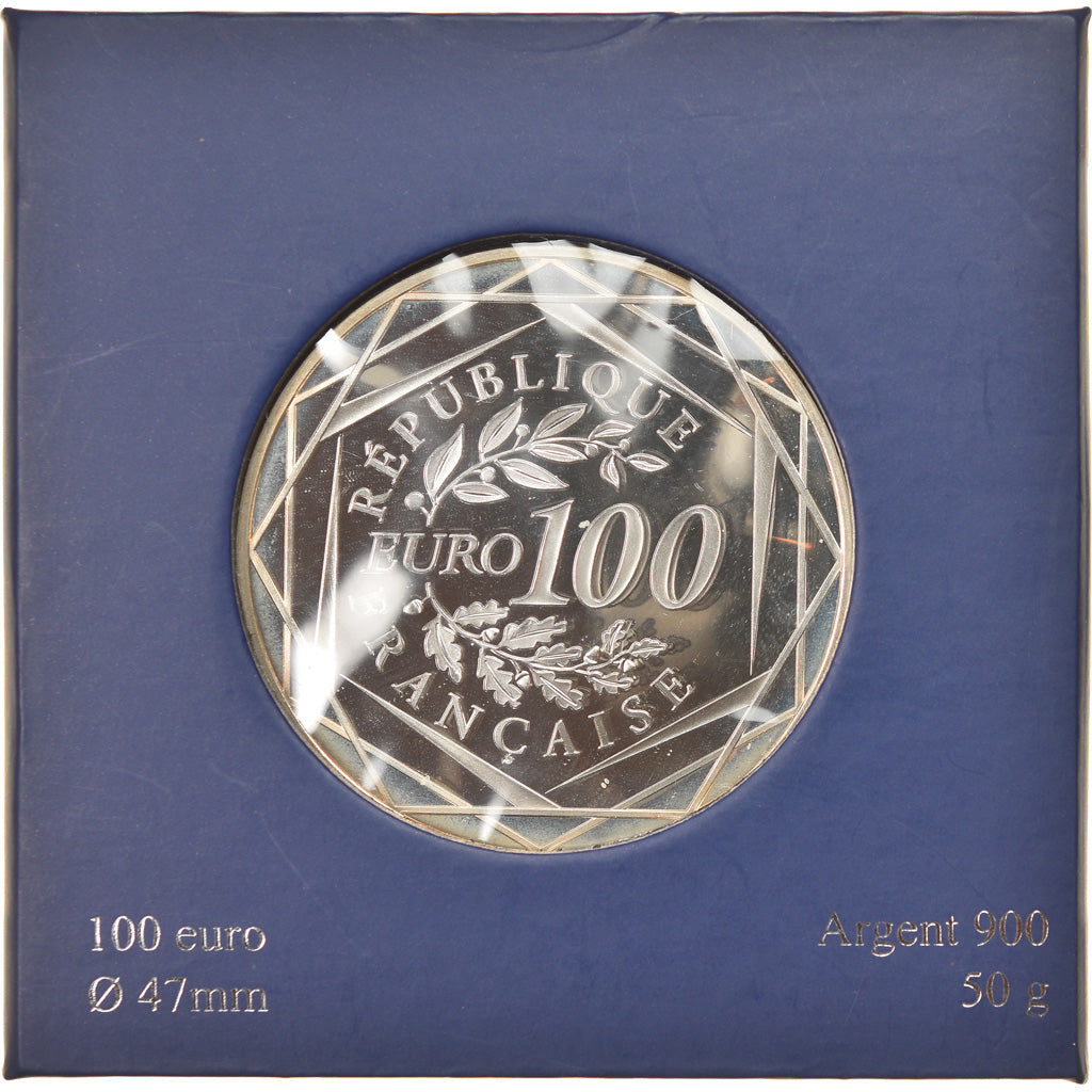 Francia, 100 Euro, 2012, Paris, Hercule, FDC, Plata, Gadoury:EU591, KM:1724