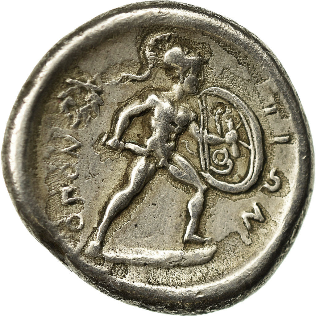 Coin, Lokris, Opuntii, Stater, 382-356 BC, EF(40-45), Silver, McClean:5426