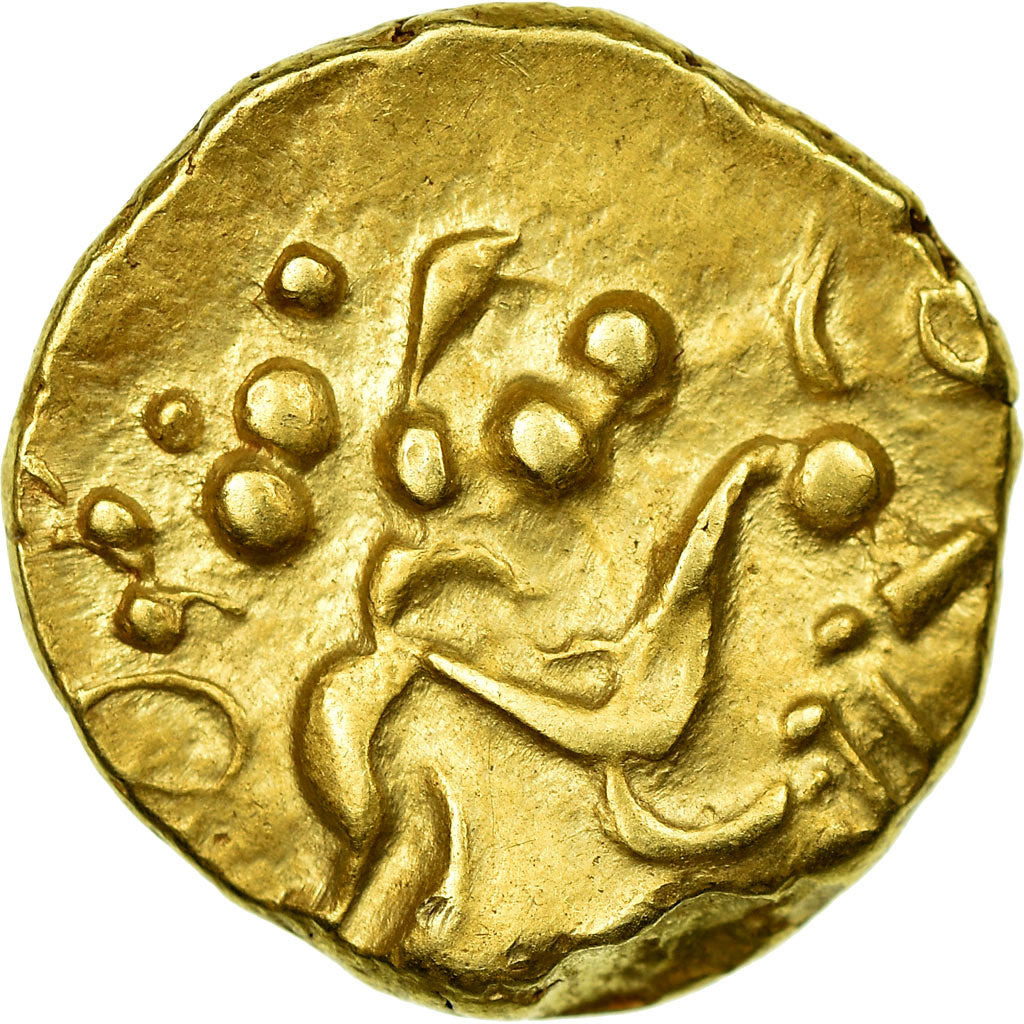 Coin, Ambiani, Stater, EF(40-45), Gold, Delestrée:158