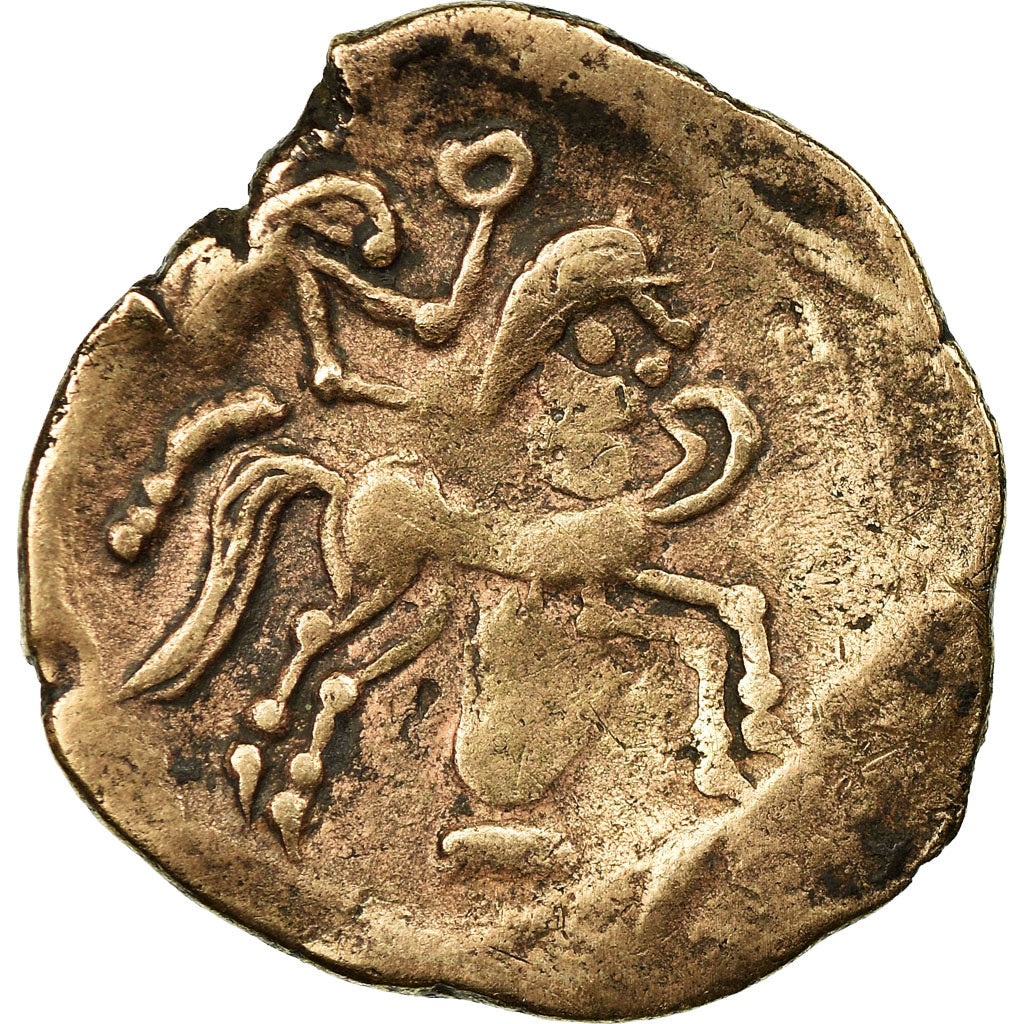 Coin, Pictones, Area of Poitiers, Stater, VF(30-35), Electrum, Delestrée:3659