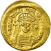 Coin, Justinian I, Solidus, 545-565, Constantinople, AU(55-58), Gold, Sear:140