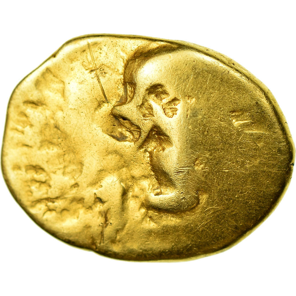 Coin, Morini, Northeast, 1/4 Stater, VF(20-25), Gold, Delestrée:249
