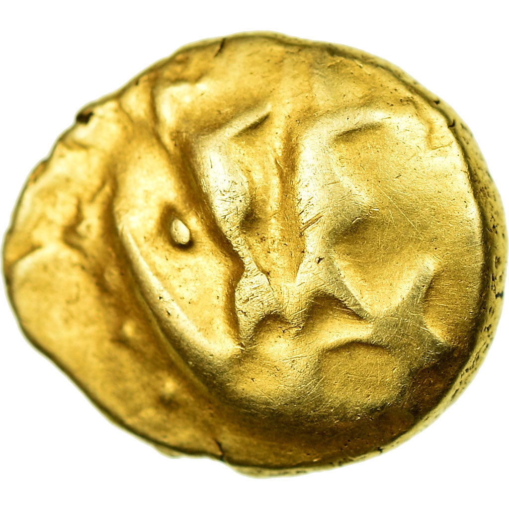 Coin, Morini, Northeast, 1/4 Stater, EF(40-45), Gold, Delestrée:249