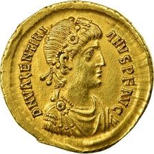 Coin, Valentinian II, Solidus, 388-392, Constantinople, AU(55-58), Gold, RIC:69b