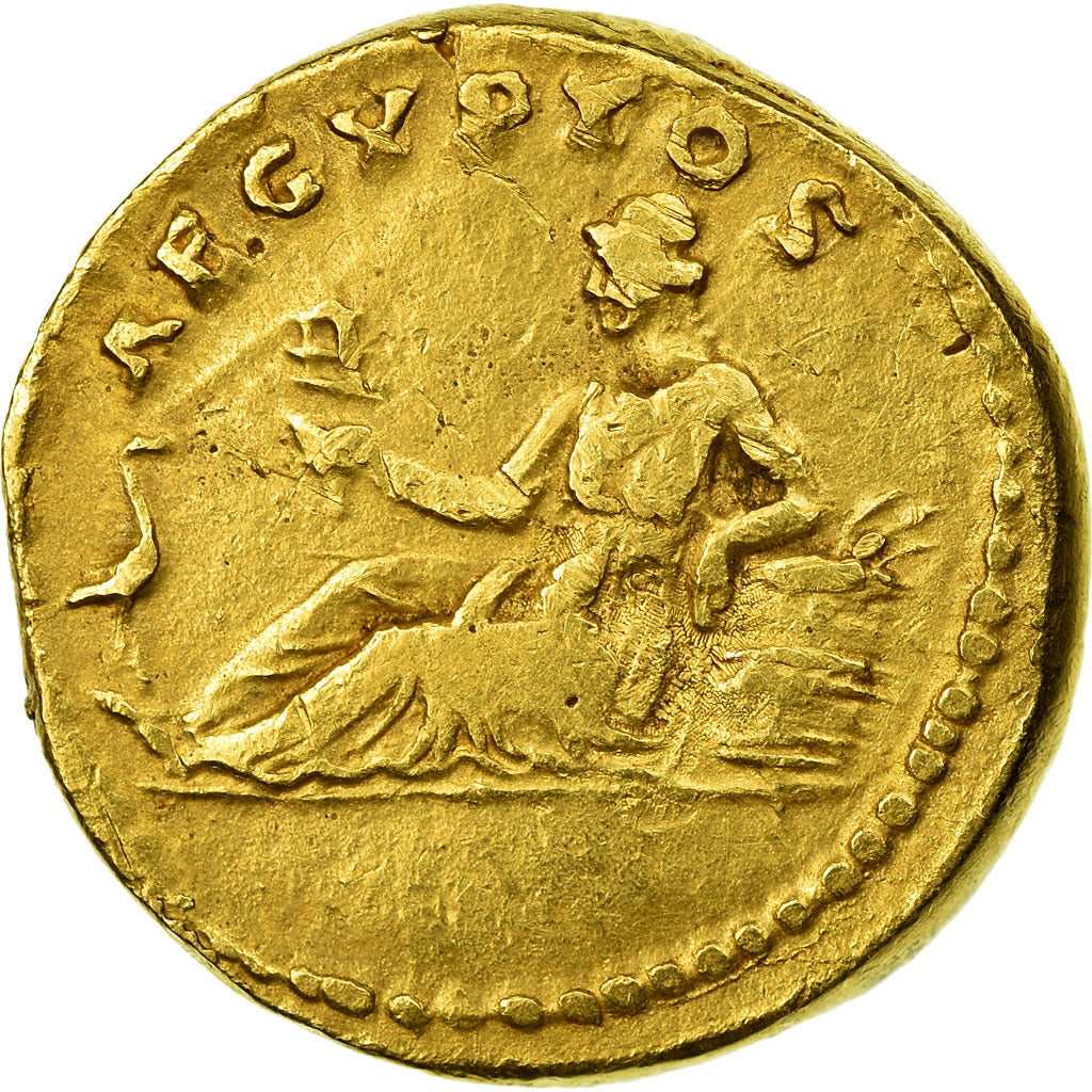 Coin, Hadrian, Aureus, AD 134-138, Rome, VF(30-35), Gold, RIC:296
