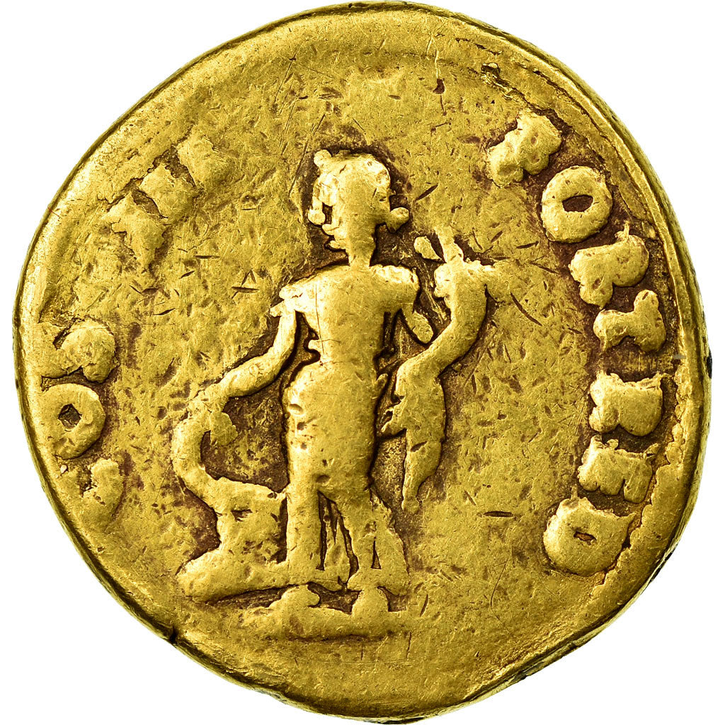 Coin, Vespasian, Aureus, 71, Rome, VF(20-25), Gold, RIC:1110