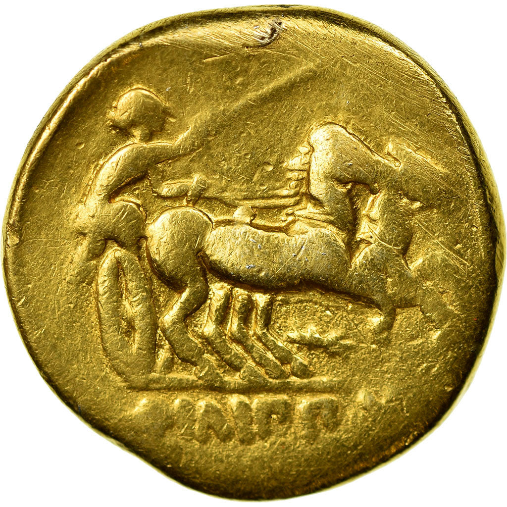Moneda, Kingdom of Macedonia, Philip II, Stater, 325-310 BC, Pella, BC+, Oro