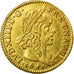 Coin, France, Louis XIII, 1/2 Louis d'or, 1641, Paris, AU(50-53), Gold