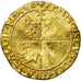 Moneta, Francia, Dauphiné, François Ier, Écu d'or au soleil, 1519, Grenoble