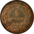 Münze, Frankreich, Cérès, 5 Centimes, 1897, Paris, VZ, Bronze, KM:821.1