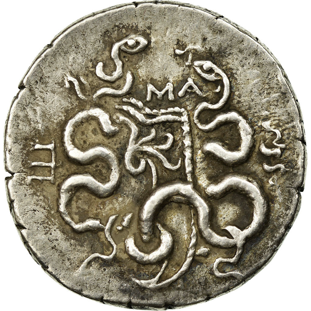Moneta, Myzja, Pergamon, Cistophorus, 92-88 BC, EF(40-45), Srebro