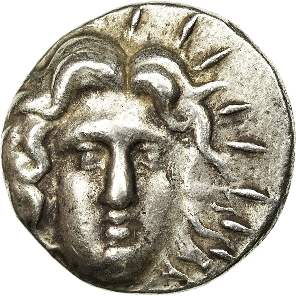 Münze, Islands off Caria, Rhodes, Tetradrachm, 229-205 BC, SS+, Silber