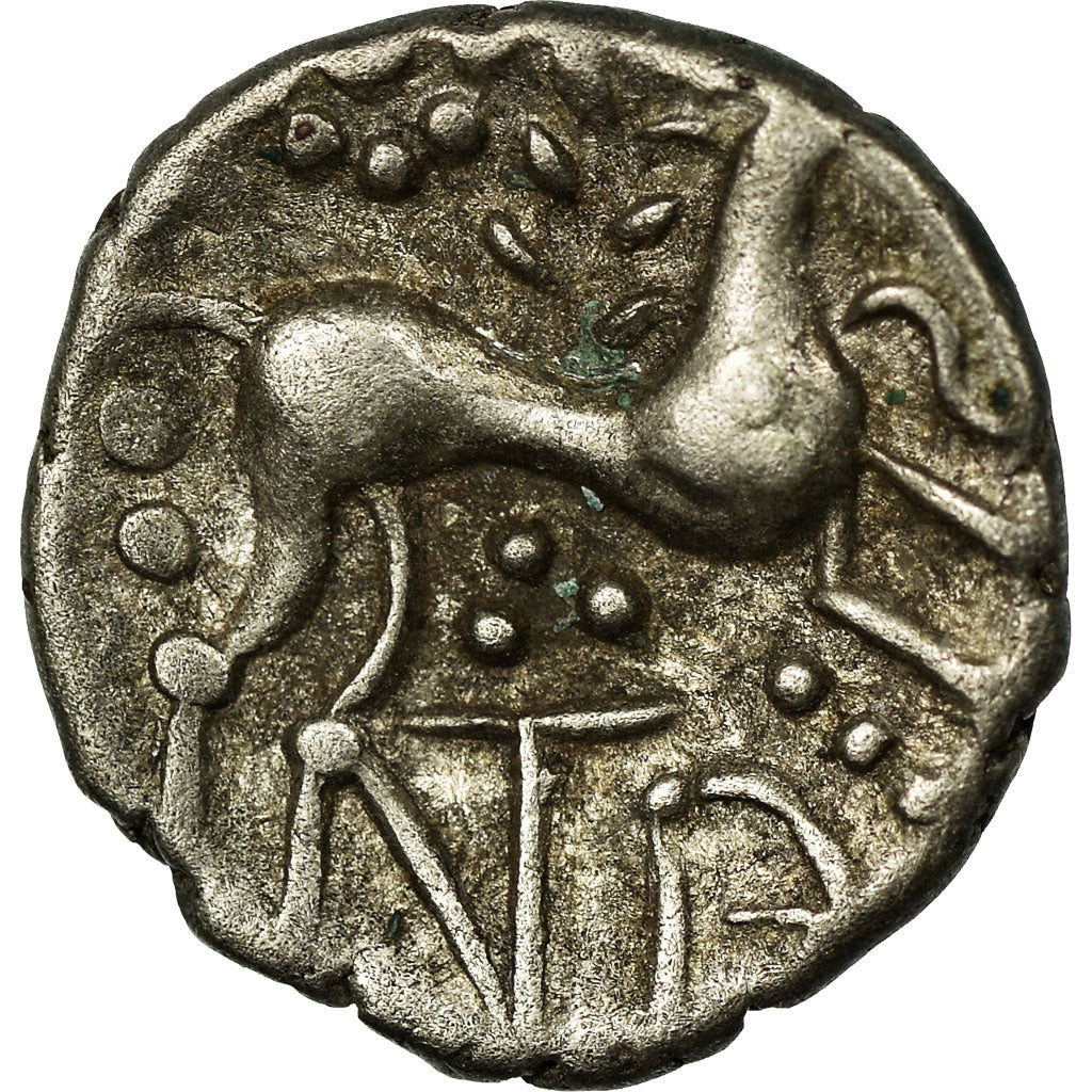 Monnaie, Iceni, Anted, Unité ou Denier, 25-38, TTB+, Argent, SCBC:441